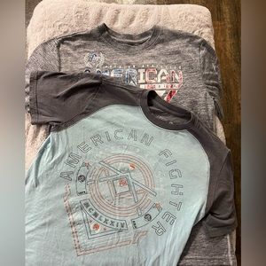 Bundle of 2 American Fighter Shirts, Youth Boy Large, Great condition